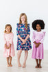 soft-pink-suns-3-4-sleeve-pocket-twirl-dress Mila &  Rose - Sophia's Style--2T--3